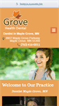 Mobile Screenshot of grovehealthdental.com